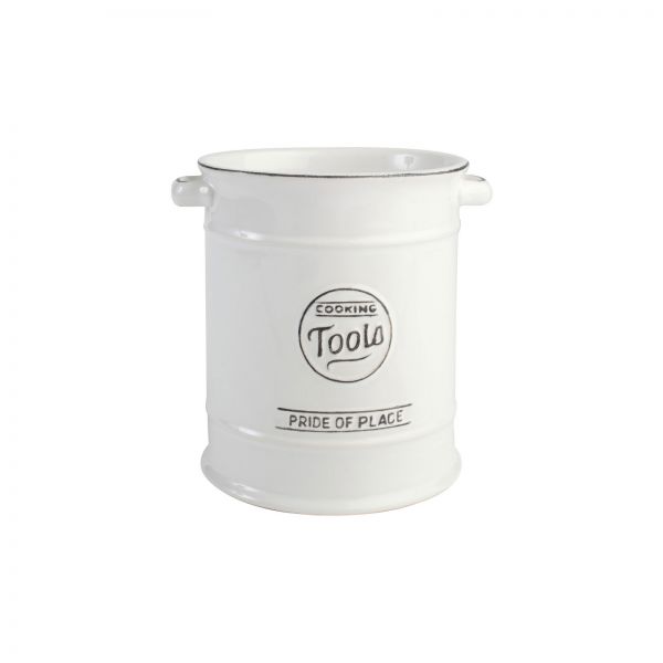 Pride Of Place Large Cooking Tools Jar White