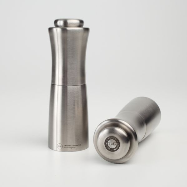 Apollo Pepper Mill Stainless Steel (Pepper not included)