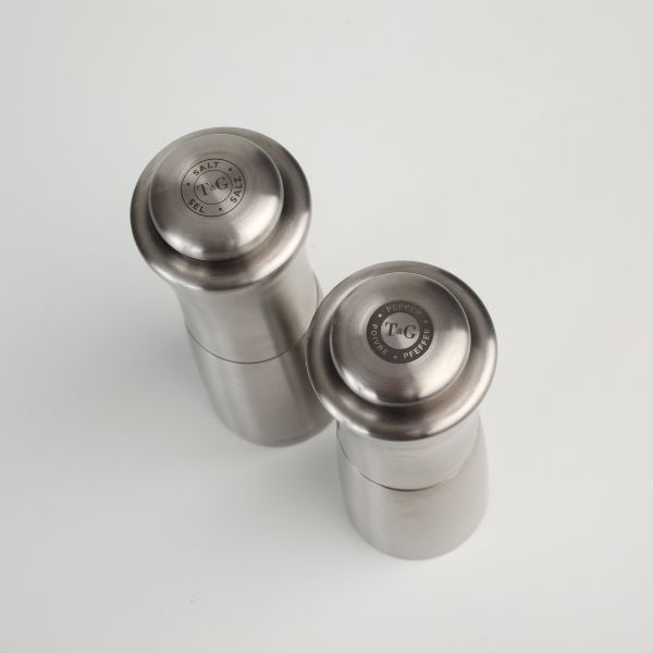 Apollo Pepper Mill Stainless Steel (Pepper not included)