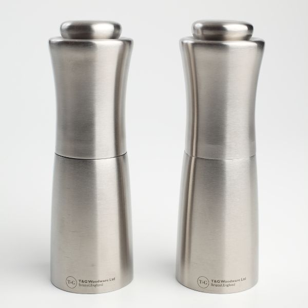 Apollo Pepper Mill Stainless Steel (Pepper not included)