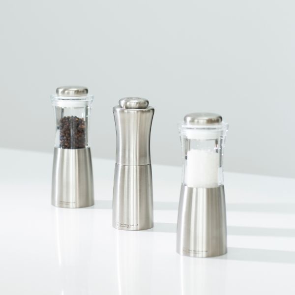 Apollo Pepper Mill Stainless Steel (Pepper not included)