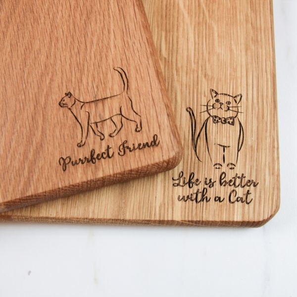 Large Farmhouse Cat Board Life Is Better With A Cat